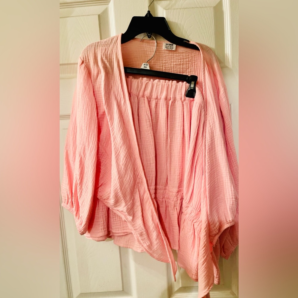 Cotton On- pink Womens "Cotton Smocked
Mini Skirt